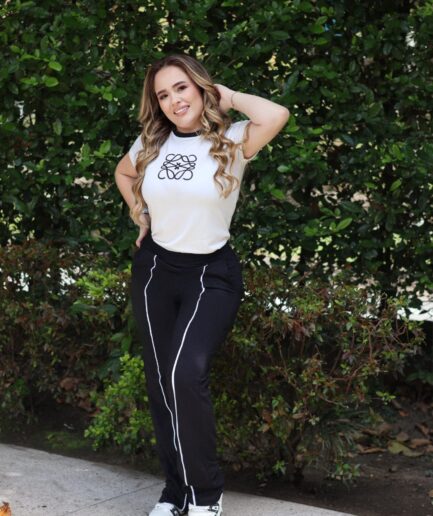 set vena blanco cuello color