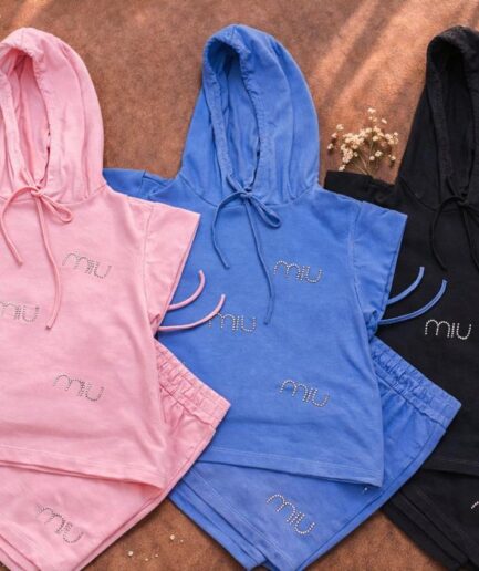 Conjunto MIUMIU Short piedra