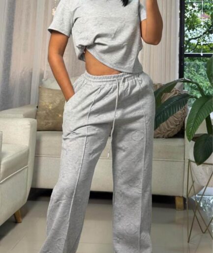 Conjunto lv bota recta