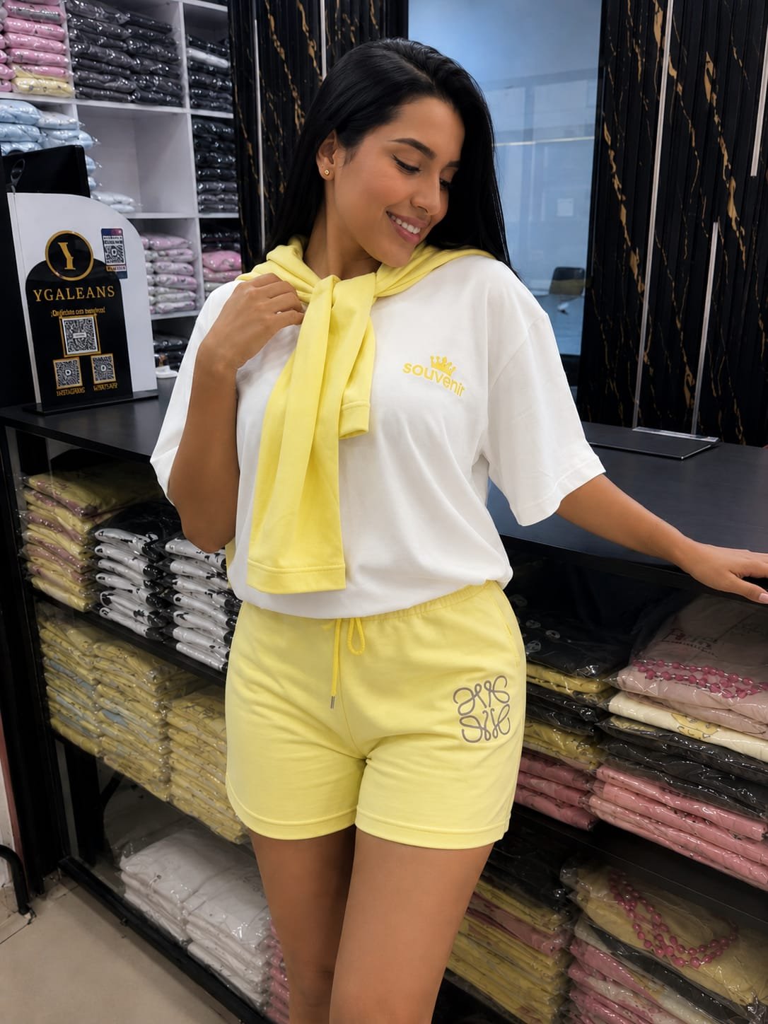 Trio short camibuso